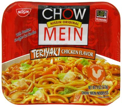 Nissin Chowmein Teriyaki Chicken Flavor 4oz: $8.51