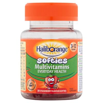 Haliborange Softies Multi Vitamins Strawberry 30's