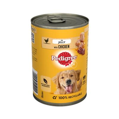 Pedigree Wet Dog Food Chicken In Jelly 400g