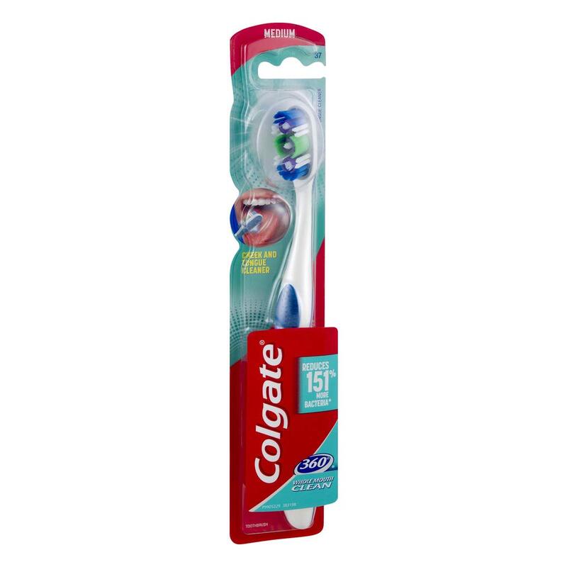 Colgate 360 Deep Clean Toothbrush Medium 1ct