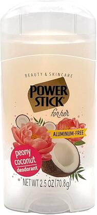 Power Stick Peony Coconut Deodorant 2.5oz: $0.00