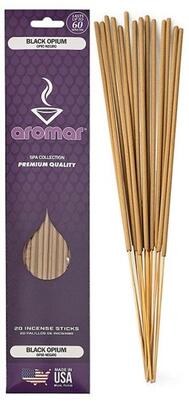Aromar Incense Sticks Black Opium 20 count: $6.00