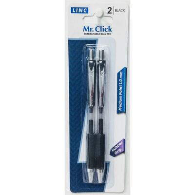 Linc Mr.Click Ball Point Pen 2ct: $5.25