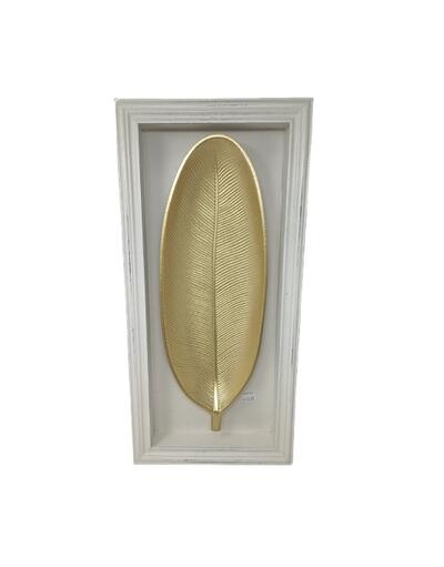 Gold Leaf Wall Photo Frame 1 count