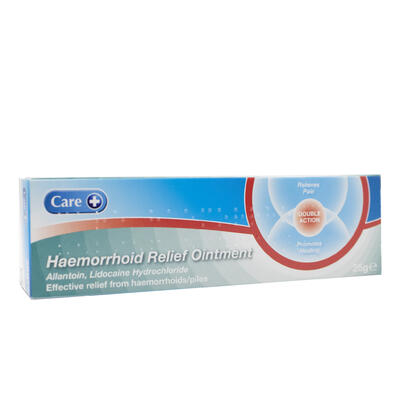 HAEMORRHOID RELIEF OINT 25G: $11.00