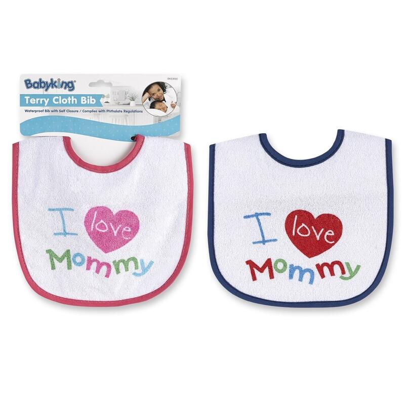 DNR Baby King Terry Cloth Bib