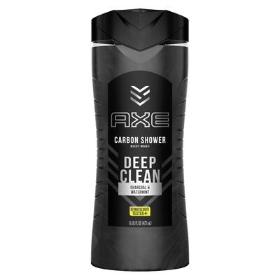 Axe Carbon Shower Deep Clean Body Wash Charcoal & Watermint 16oz