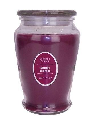 Jar Scented Candle Mixed Berries 18oz