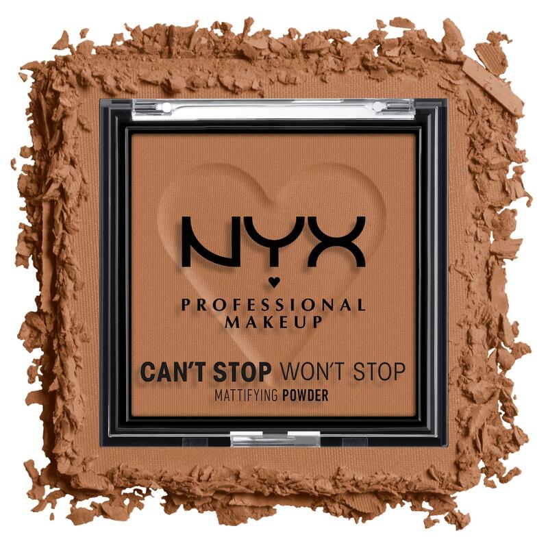 NYX Can't Stop Won't Stop Mattifying Powder Mocha 0.21oz
