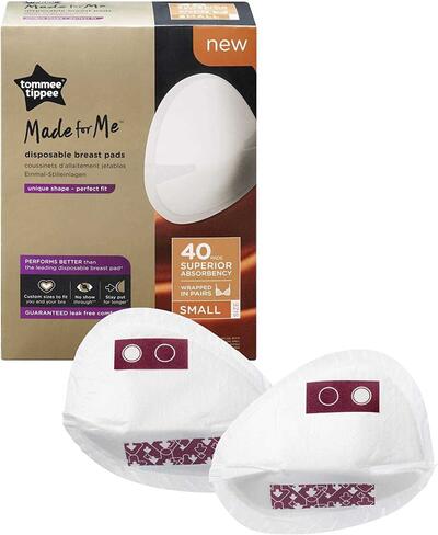 Tommee Tippee Made For Me Disposable Breast Pads 40ct Small: $20.00