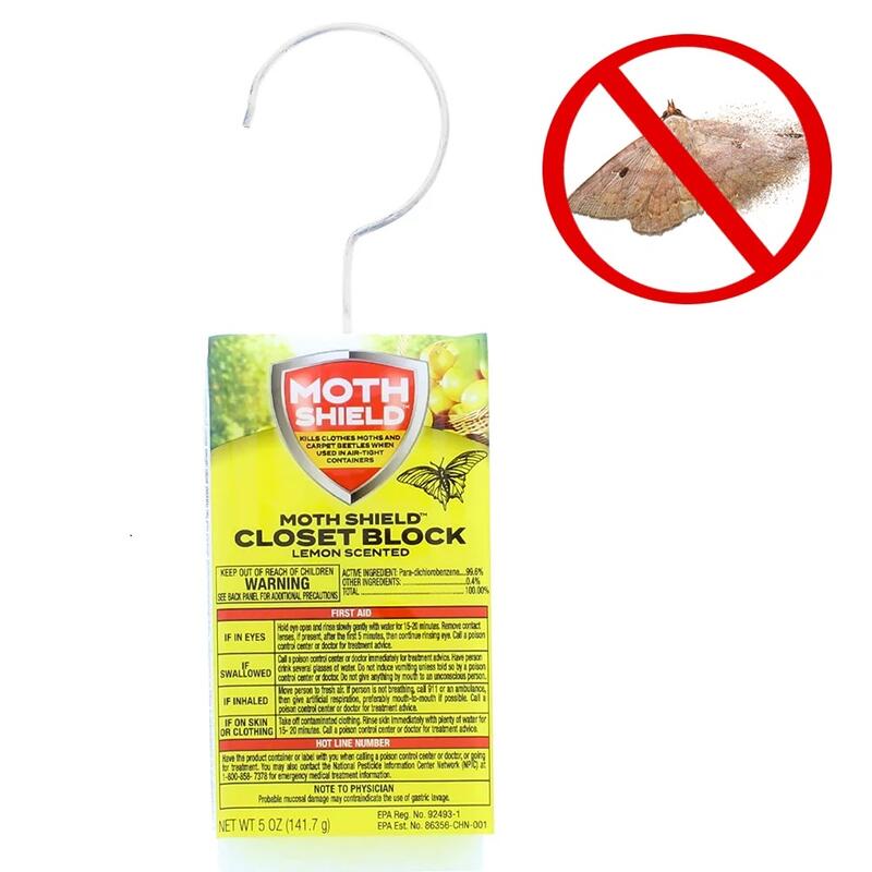 Moth Shield Closet Block Lemon 5oz