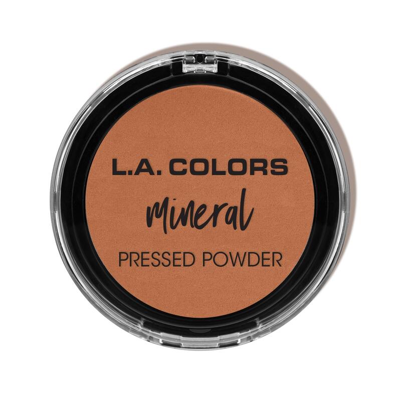 DNR LA Colors Mineral Pressed Powder Nutmeg