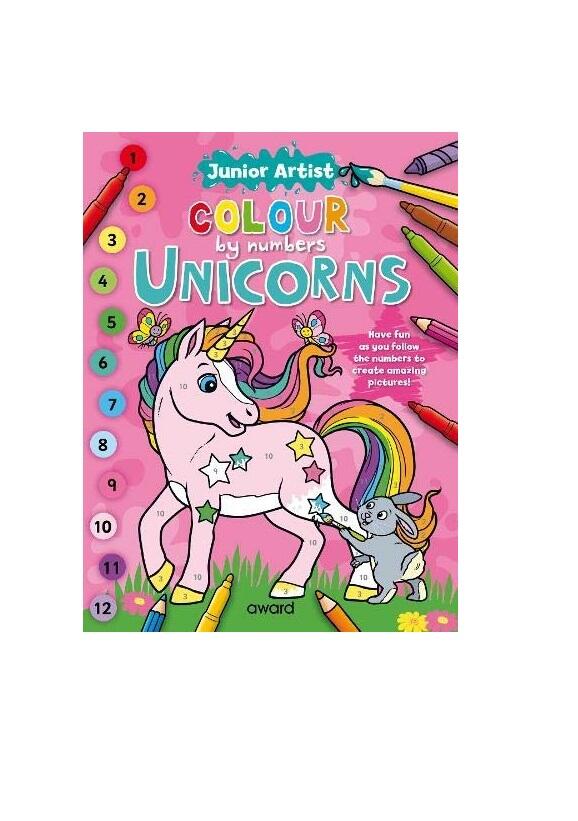 Junior Artist Unicorns: $5.00