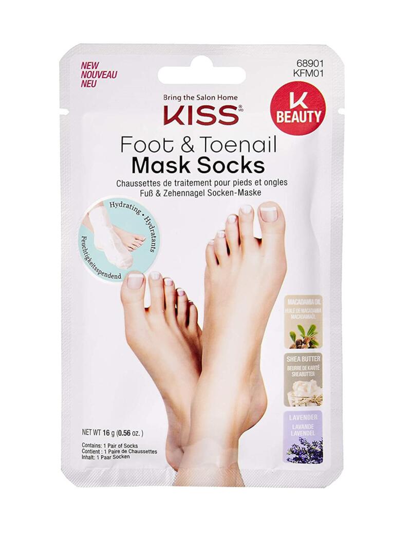 Kiss Foot & Toenail Mask Socks