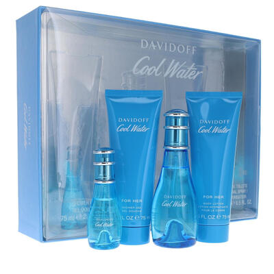 Davidoff Cool Water Gift Set 4pcs: $120.00