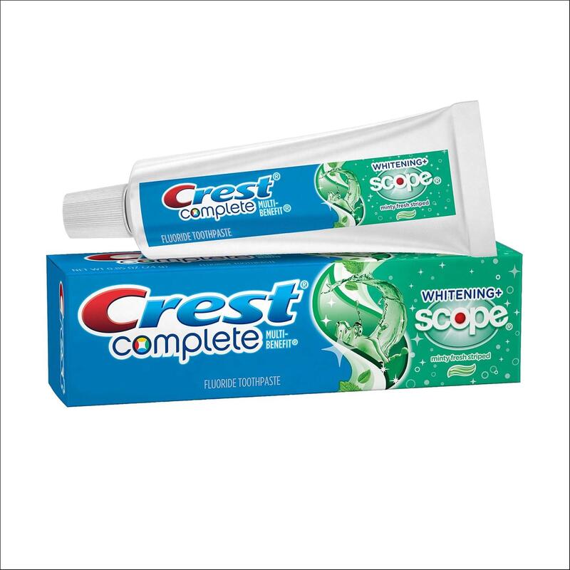 Crest Complete Whitening + Scope Toothpaste .85oz