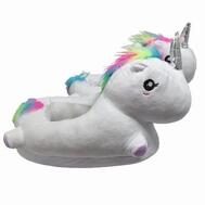 3D Unicorn White Lace Slippers: $50.00