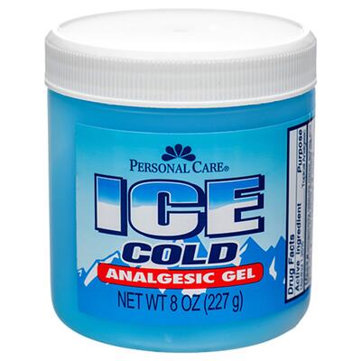 Personal Care Ice Cold Analgesic Gel 8oz: $5.00