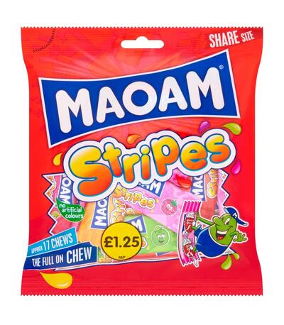 Maoam Stripes PM 140g: $7.00