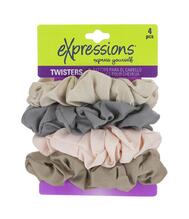 Expressions Satin Twisters 4pk: $7.00