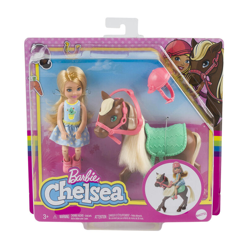 Barbie Chelsea Doll With Pony