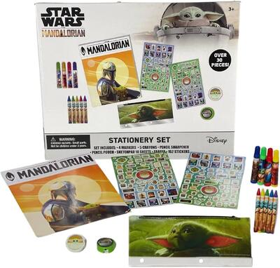 Star Wars Mandalorian Coloring Set