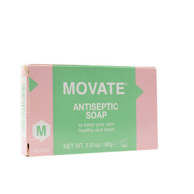 Movate Antiseptic Regular Soap3 Oz (85 Gram)