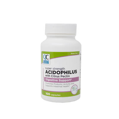 QC Super Strength Acidophilus Probiotic Capsules 100 ct: $26.00