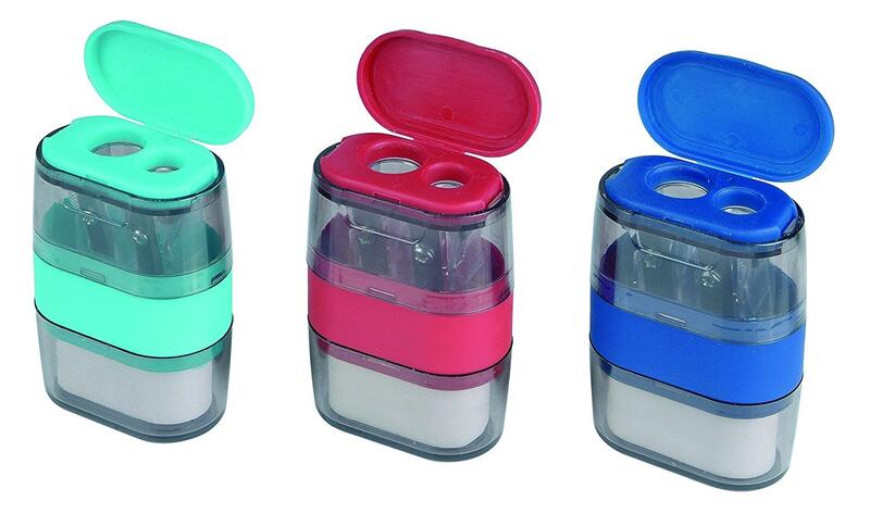 Helix Duo Eraser & Pencil Sharpner