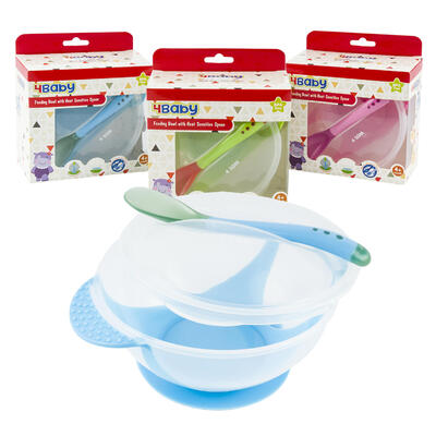 Suction Bowl With Heat Sensitive Spoon: $10.00