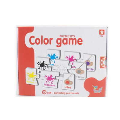 10pc Color Game Puzzle: $15.00