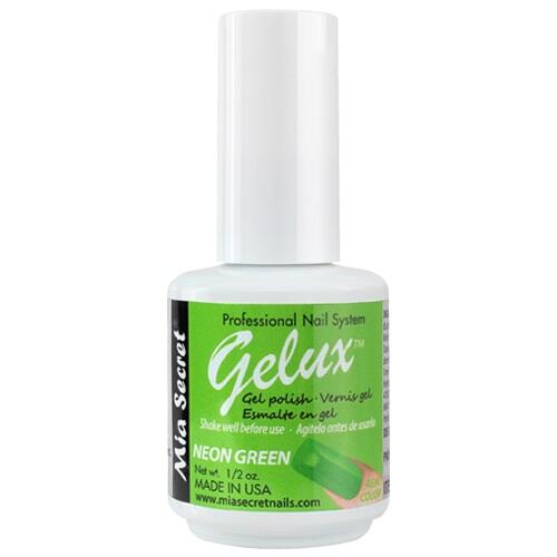 DNR Neon Green Gelux Polish