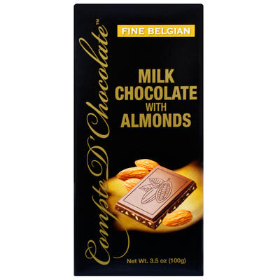 Vompte D' Chocolate Milk Chocolate With Almonds 3.5oz: $7.50