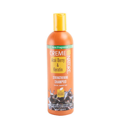 Creme Of Nature Acai Berry & Keratin Strengthening Shampoo 12oz