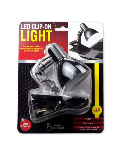 Led Clip-On Light: $25.00