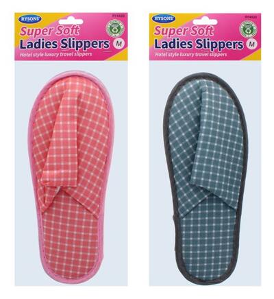 Ladies Slippers 3 Size Assorted: $10.00