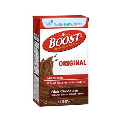 Boost Original Chocolate  Oral Supplement Boost Rich Chocolate 8 oz: $6.00