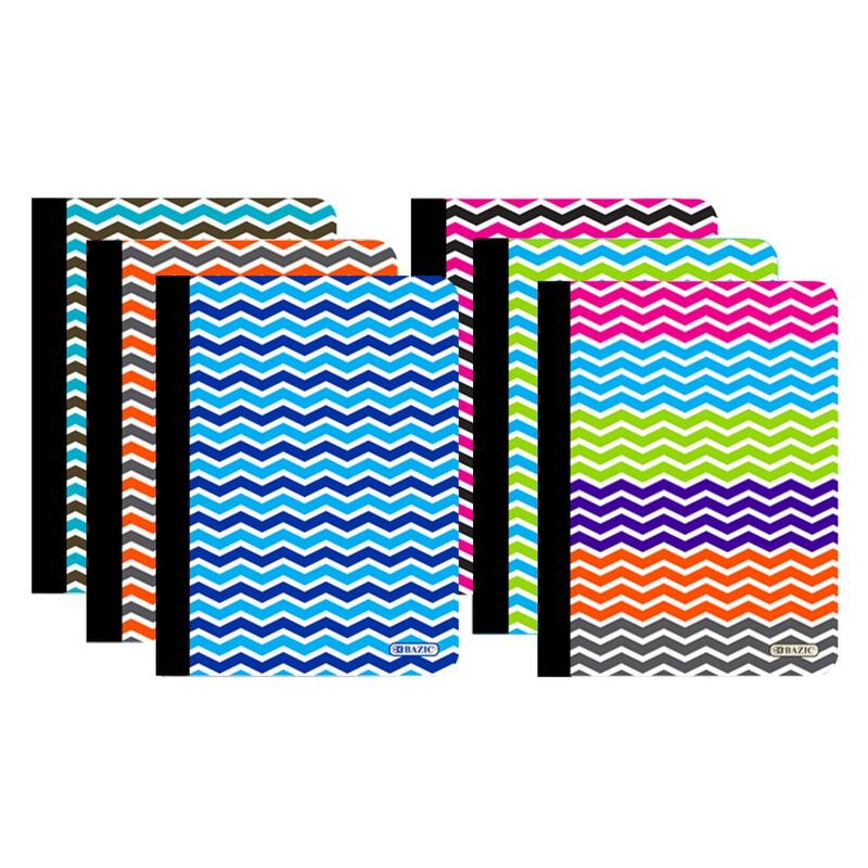 Composition Book C/R Chevron 100 Ct