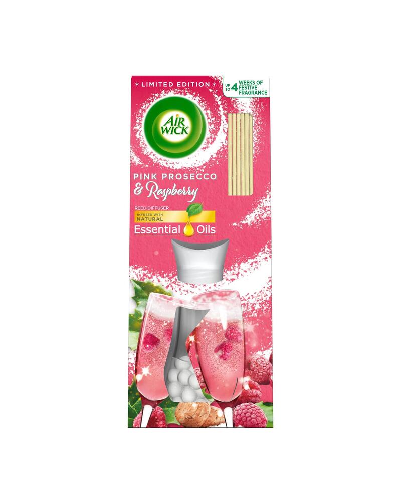 Airwick Reed Diffuser Prosecco & Raspberry 25ml