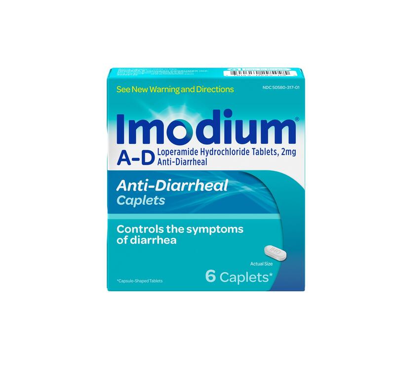 Imodium Anti Diarrhea  Caplet 6's: $21.75