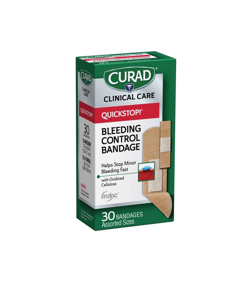 Curad Bleeding Control Bandage 30ct: $5.00