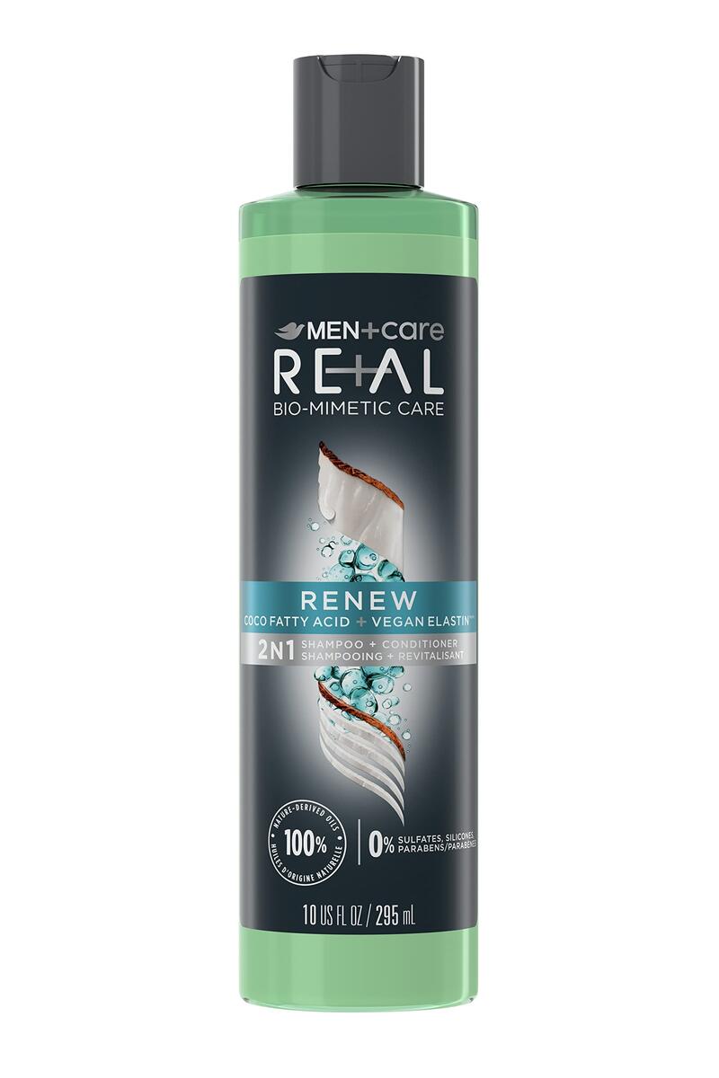 Dove Mens 2 In 2 Shampoo/Conditioner Renew Coco Fatty Acid 10oz