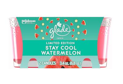 Glade 1 Wick Candle Cool Watermelon 2 pack 3.4oz: $20.00