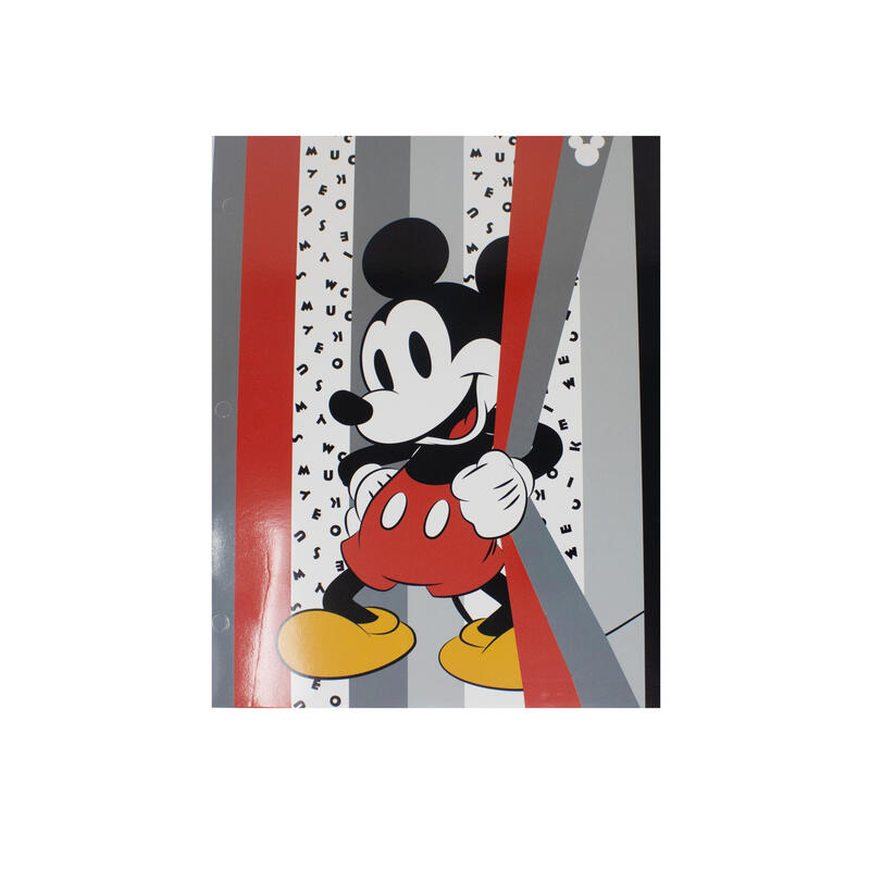 Mickey Mouse Paper Portfolio