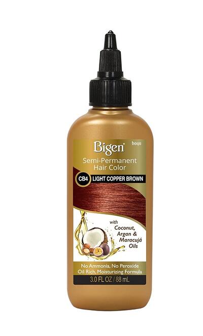 Bigen Semi Permanent Hair Color Light Copper Brown 3 oz: $21.00