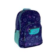 Navy Blue Hearts Backpack: $0.00