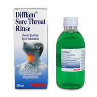 Difflam Sore Throat Oral Rinse 200 ml: $39.50