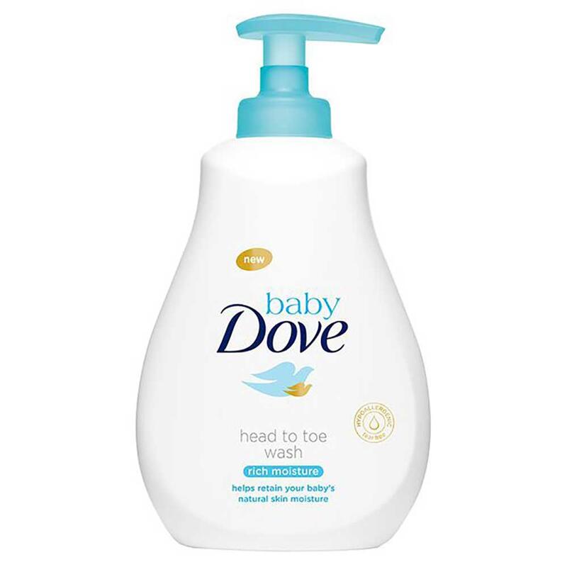 Baby Dove Head To Toe Wash Rich Moisture 400ml