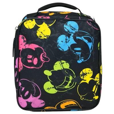 Disney Mickey Mouse Neon Head Lunch Bag