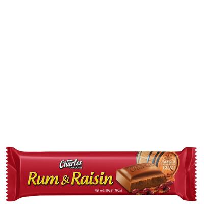 Charles Chocolates Rum & Raisin 1.76oz: $2.51